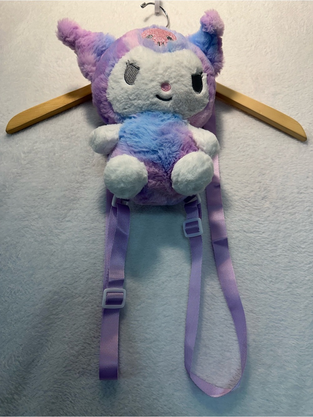 Sanrio Kuromi tye die Backpack Bag 1 unit